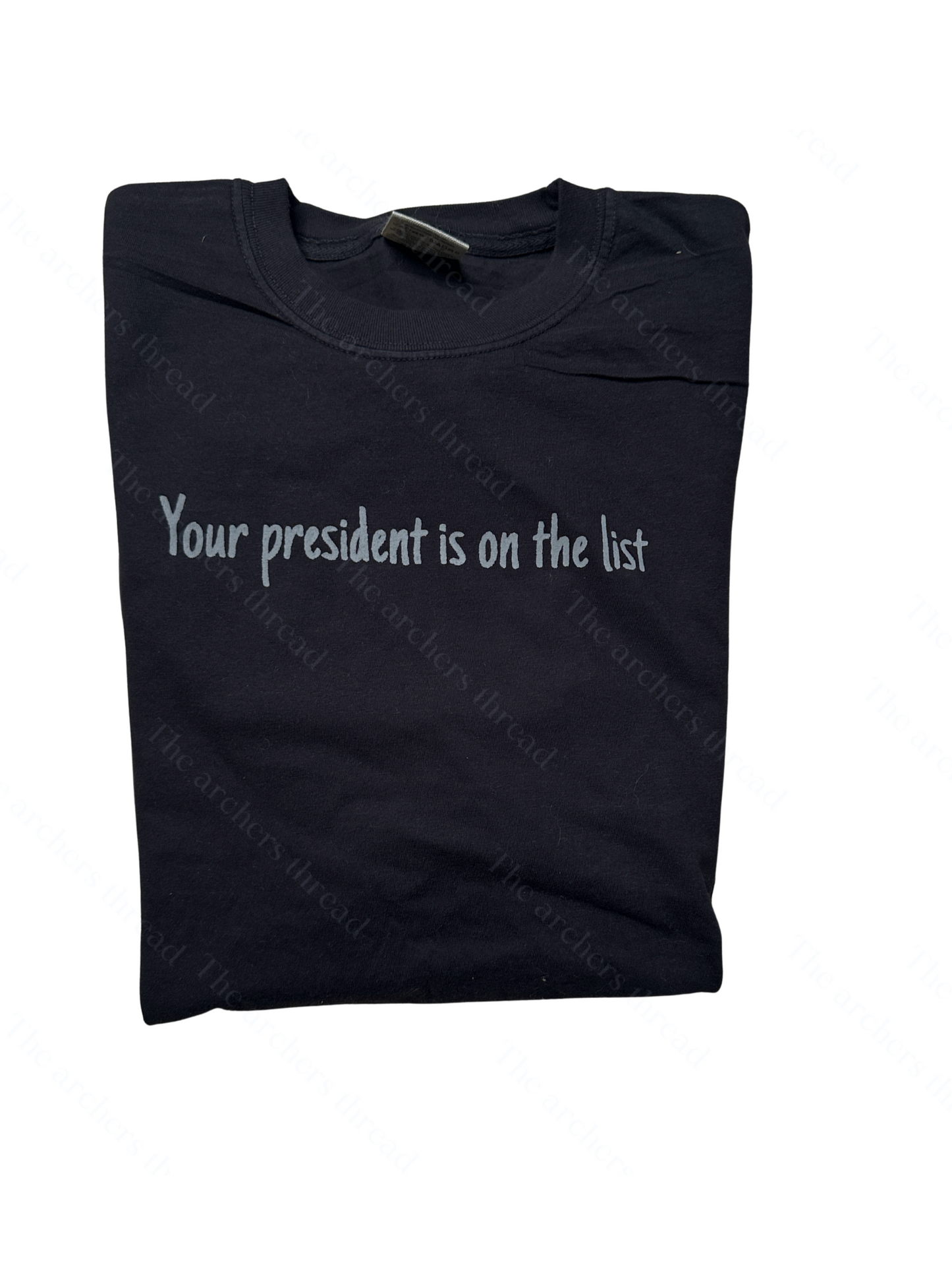 Your president is on the list
