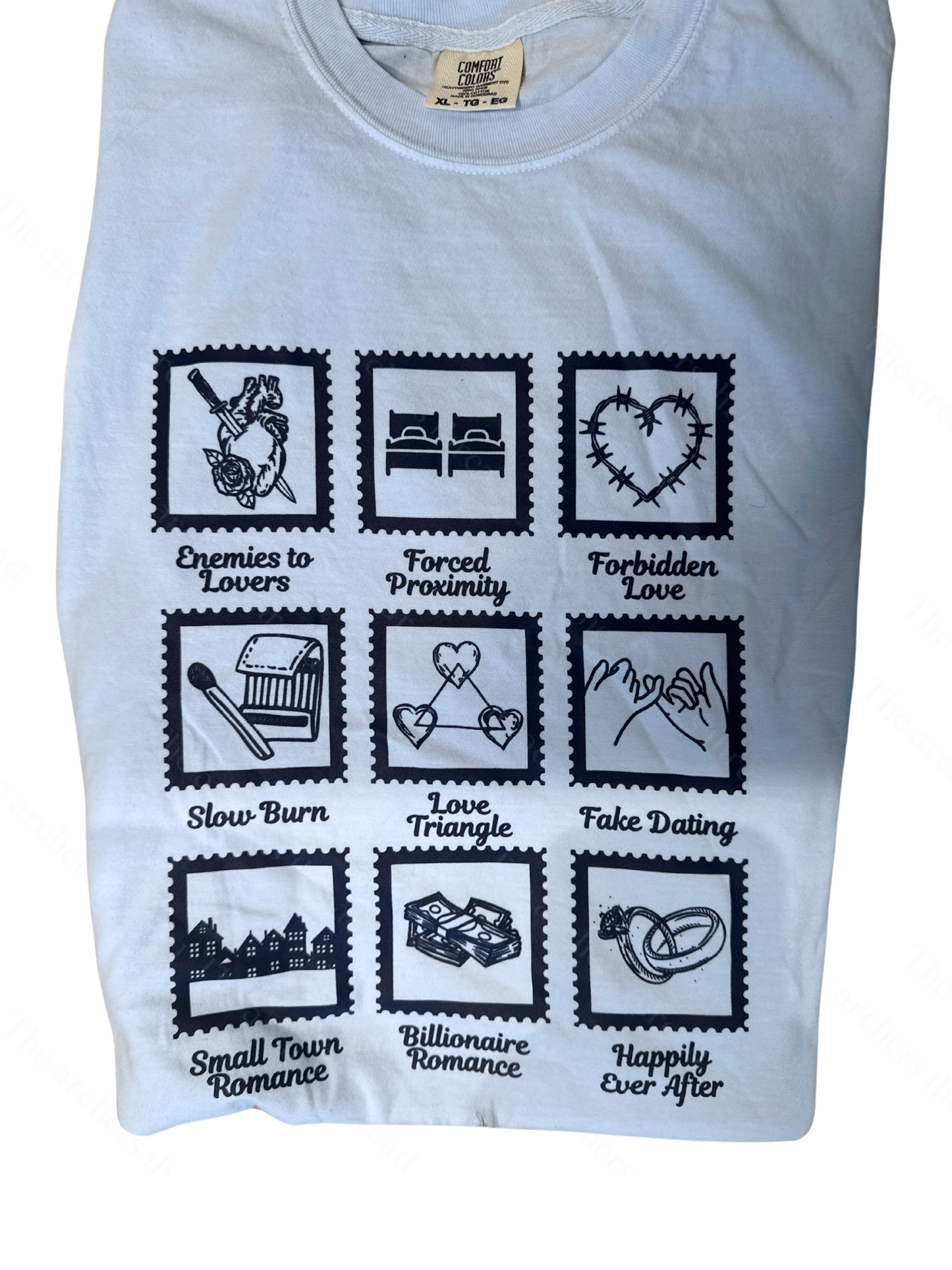 Book Trope Stamps