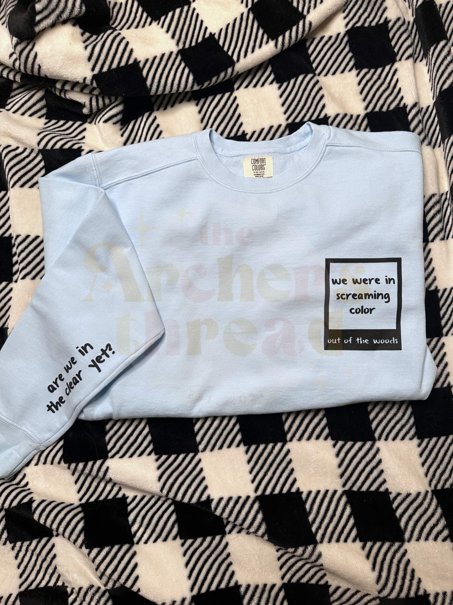 We were in screaming color top