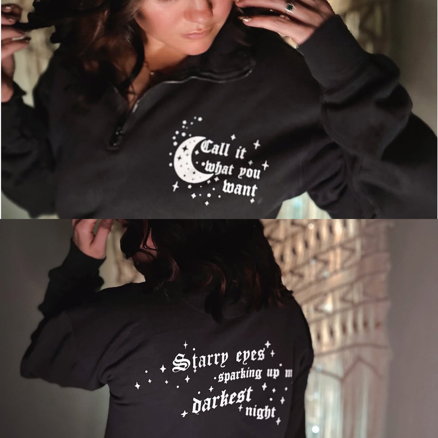 Call It What You Want Quarter Zip or Hoodie