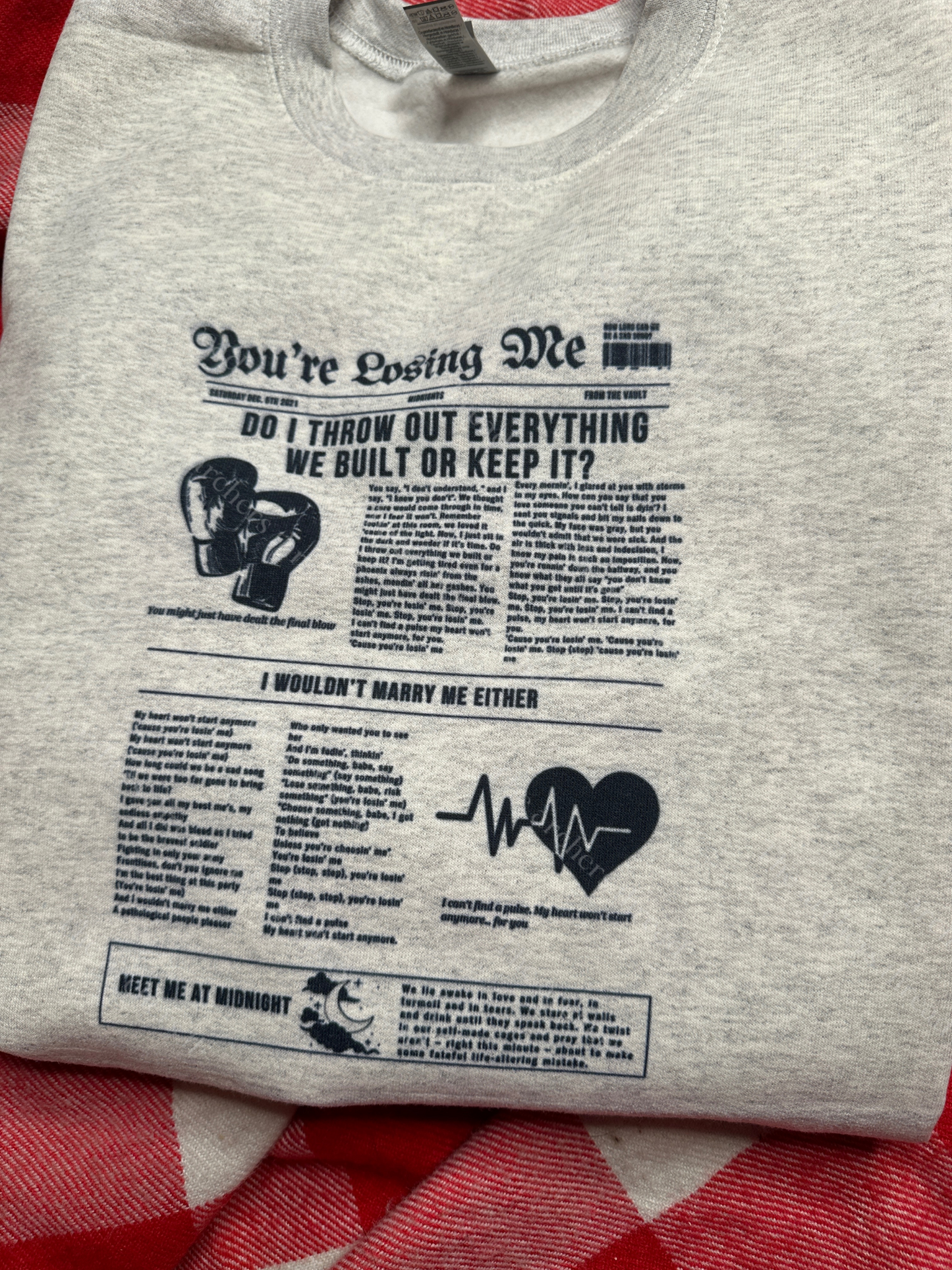 You’re losing me newspaper