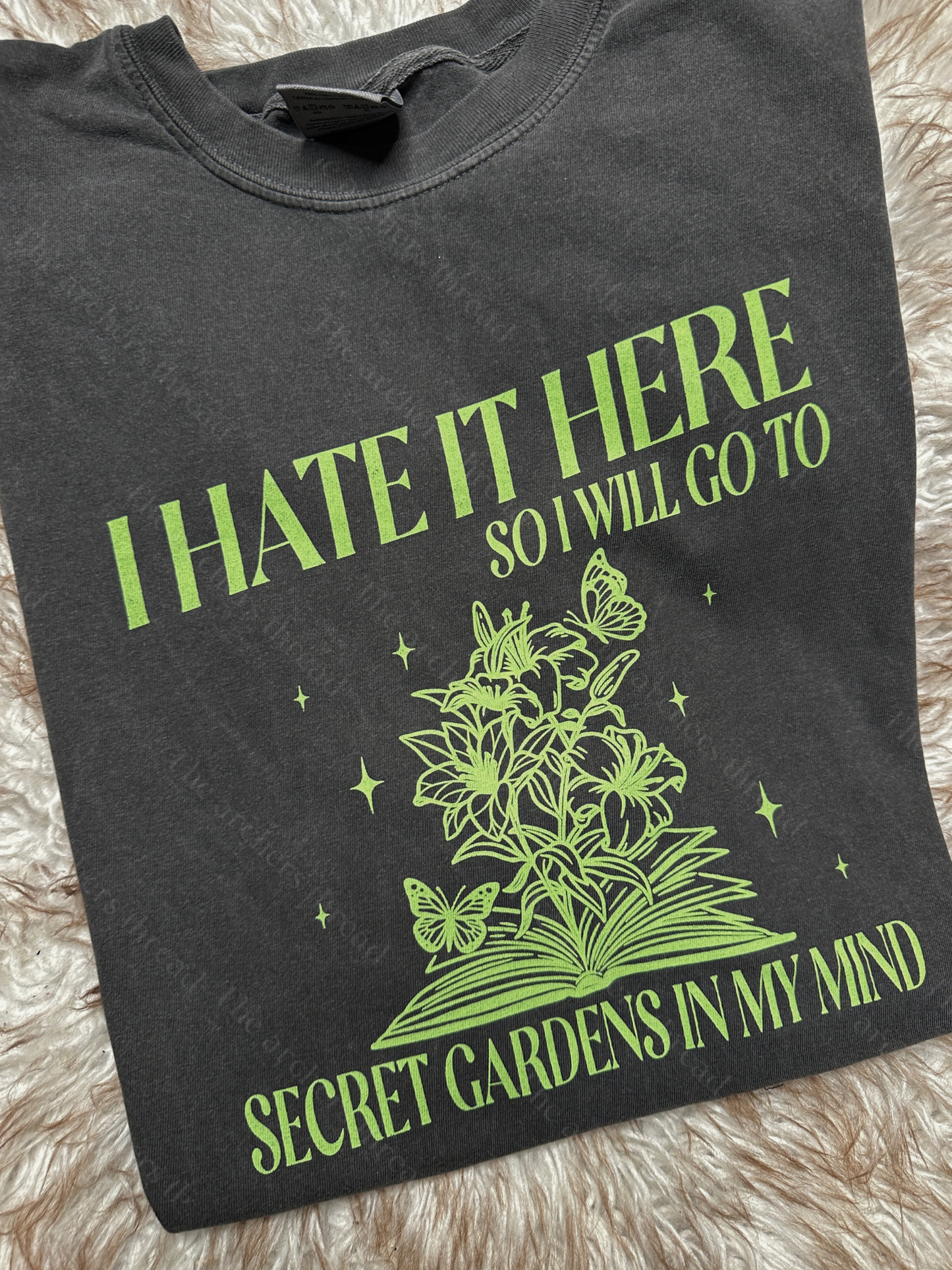 I hate it here bookish merch