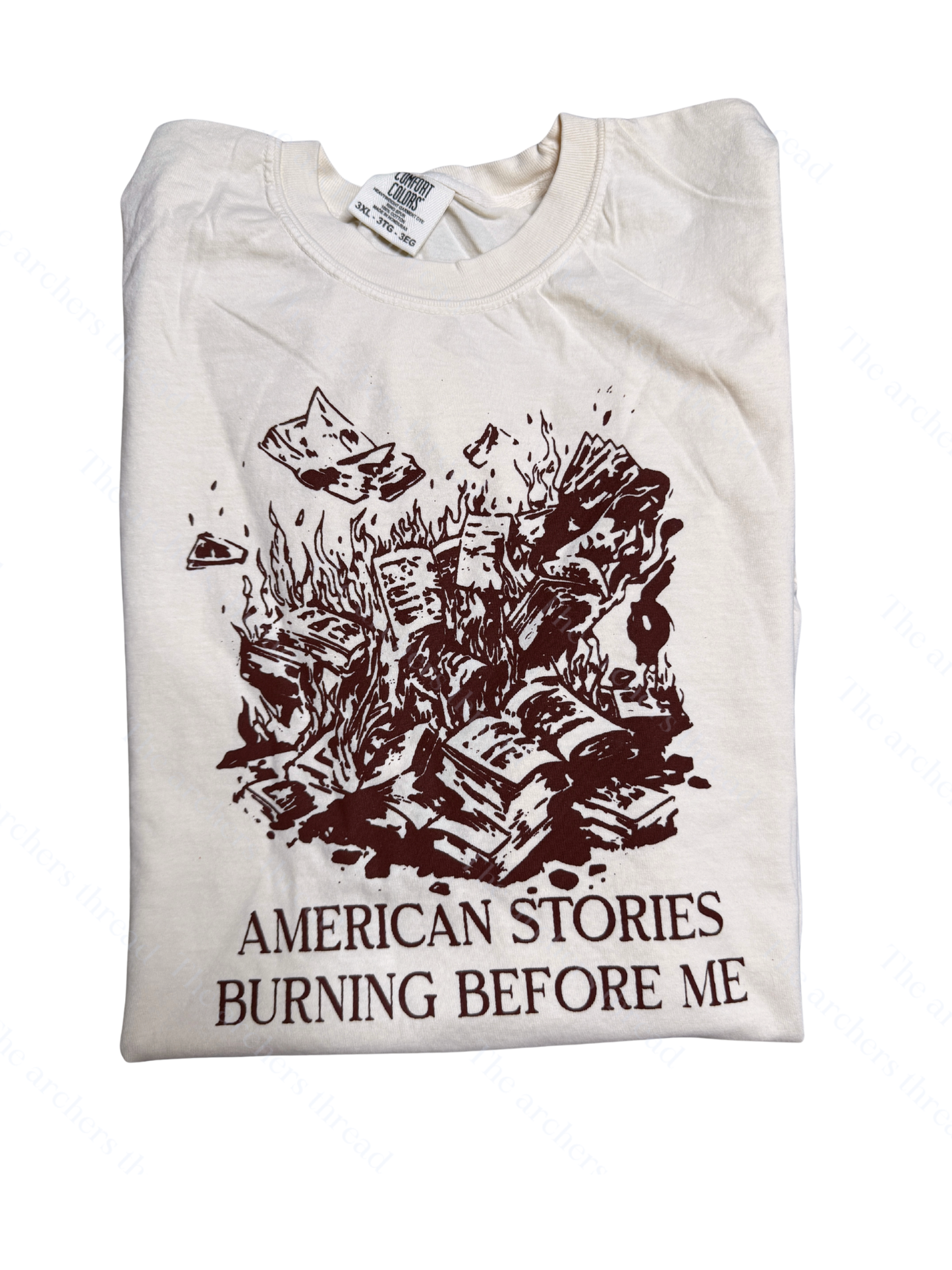 American Stories Burning Before Me