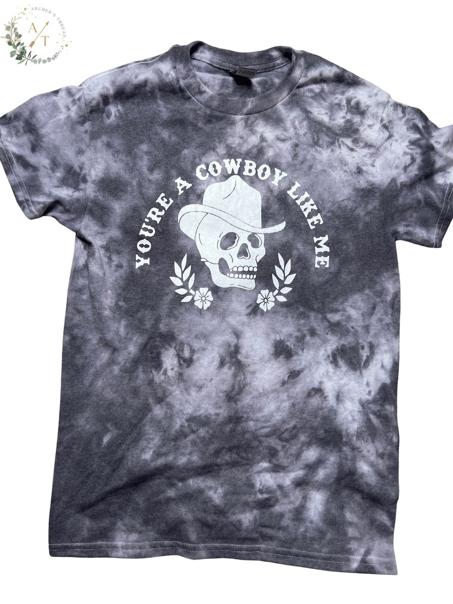 Cowboy Like Me Tie-Dye Top