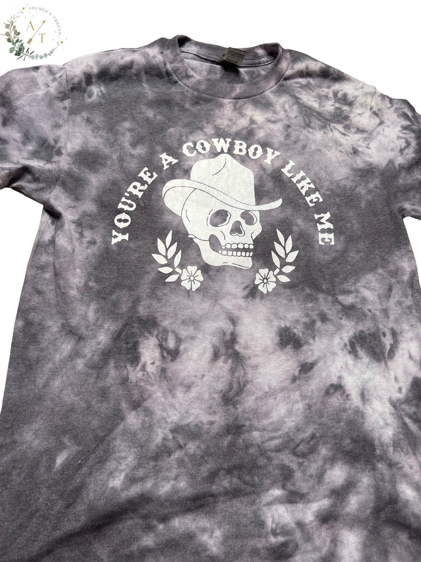 Cowboy Like Me Tie-Dye Top