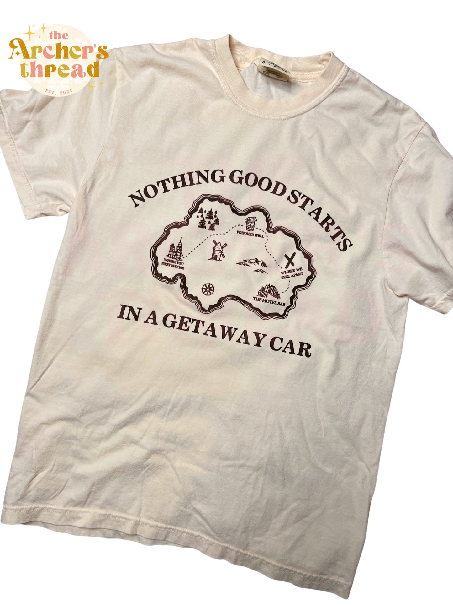 Getaway Car Map Top