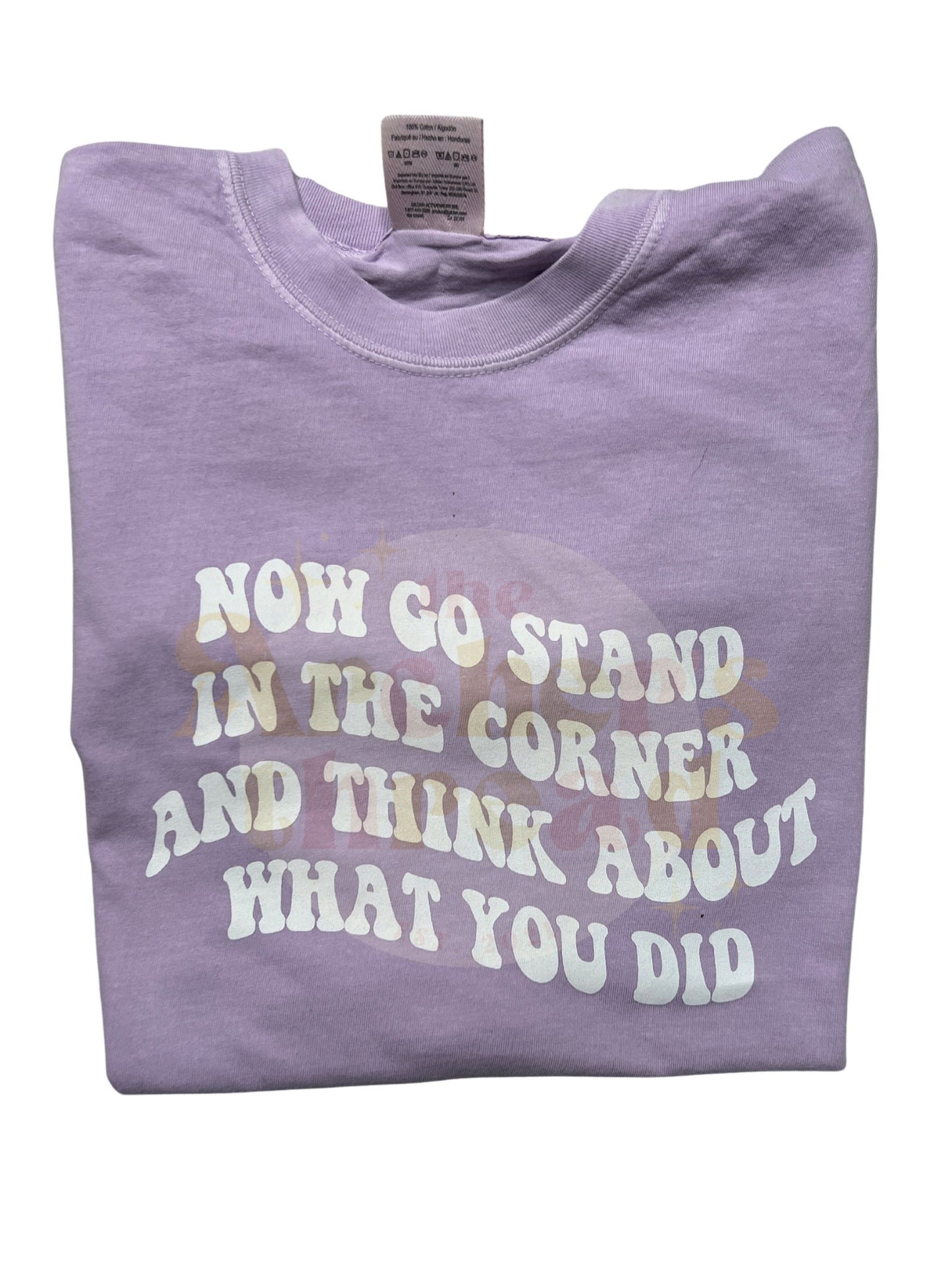 Now Go Stand In The Corner