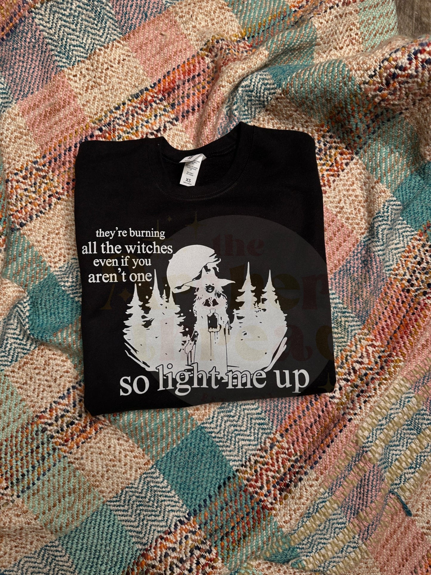 Light Me Up Top Black