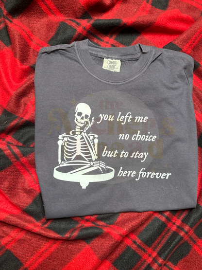 Skeleton Right Where You Left Me Top