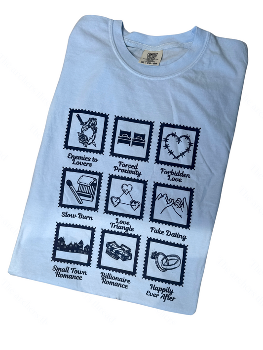 Book Trope Stamps