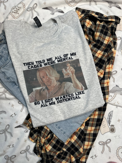 Haymitch This Is Me Trying Hunger Games