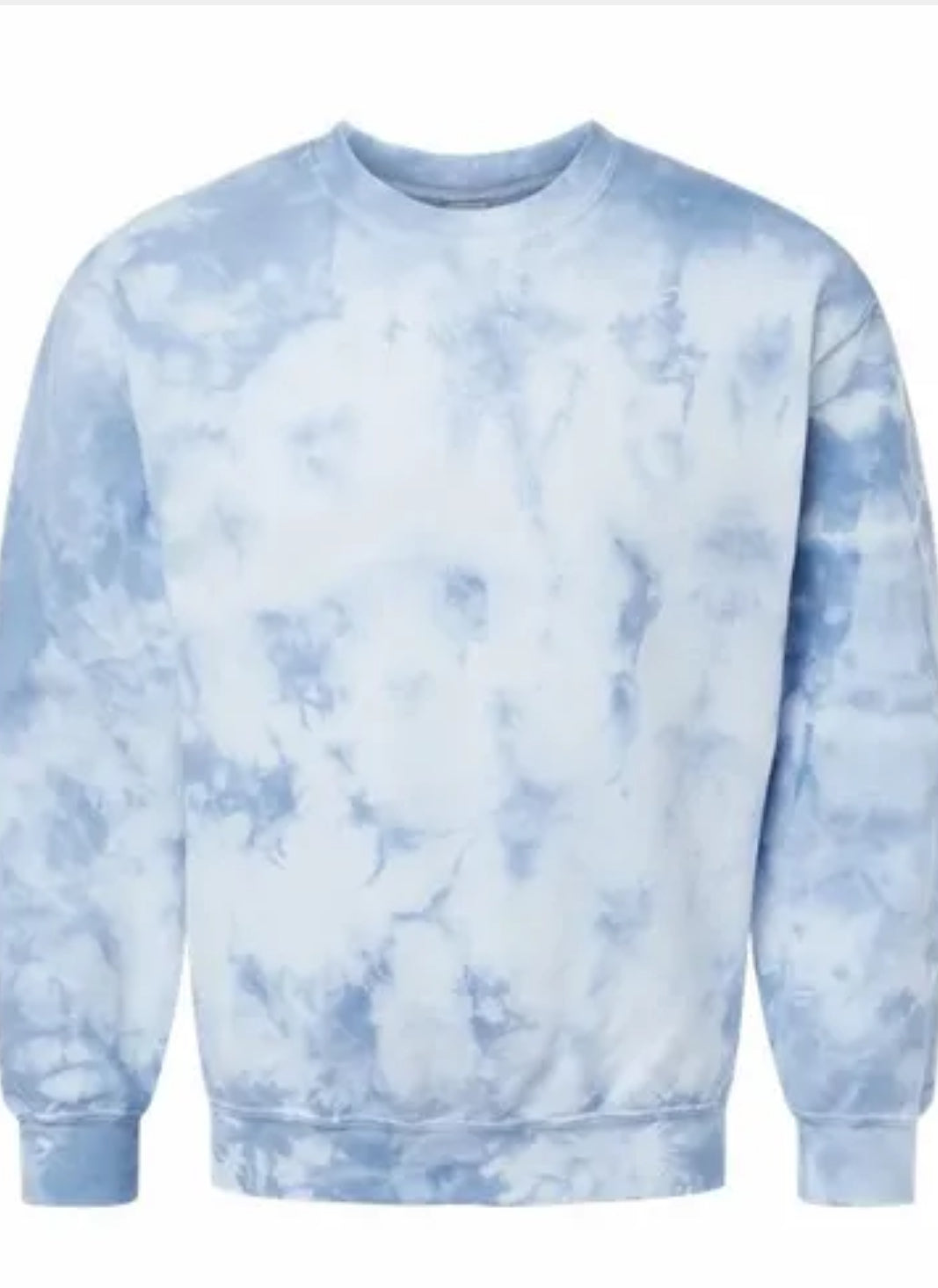 Blue Tie-Dye Swiftie Sweatshirt