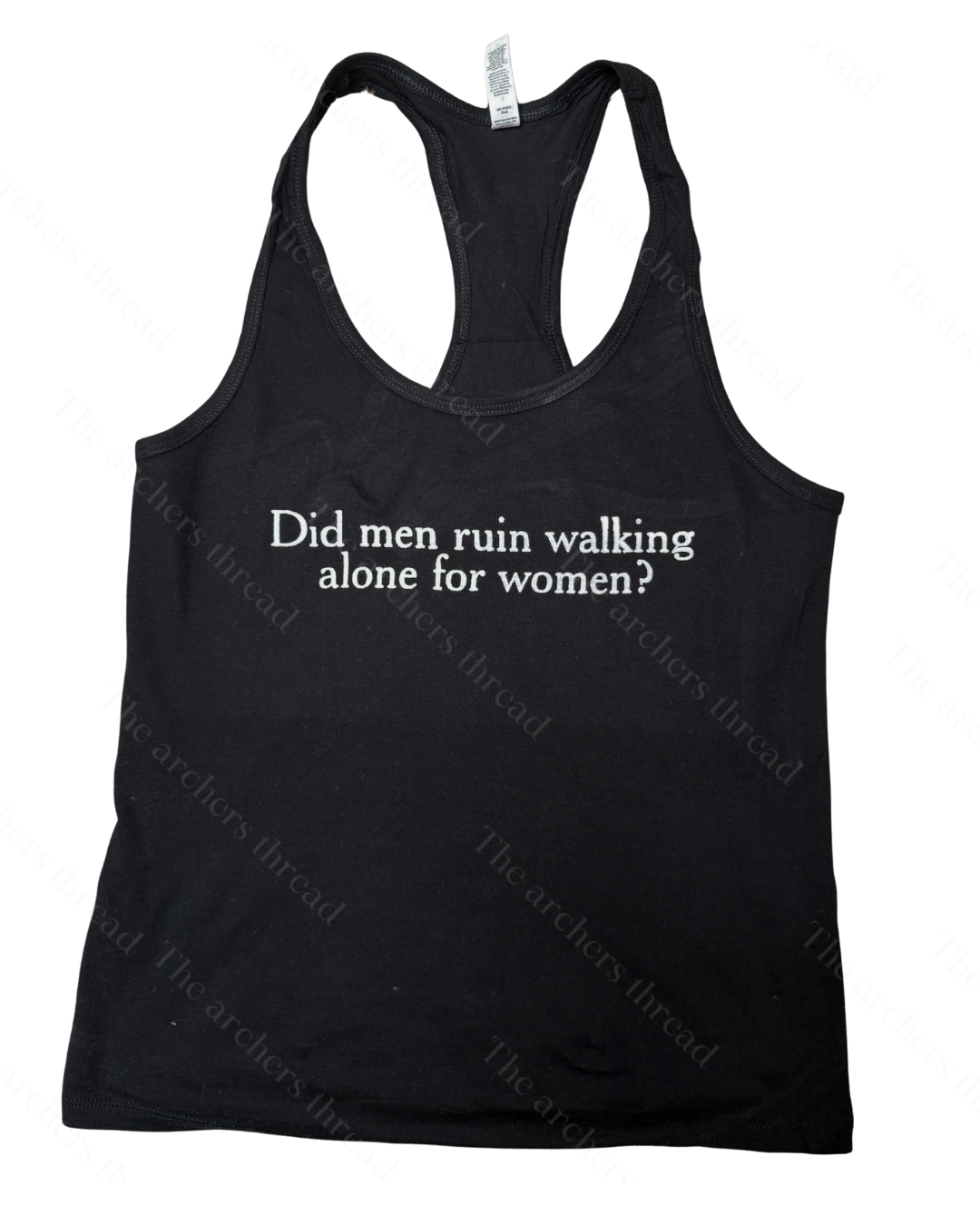 Did men ruin walking alone?