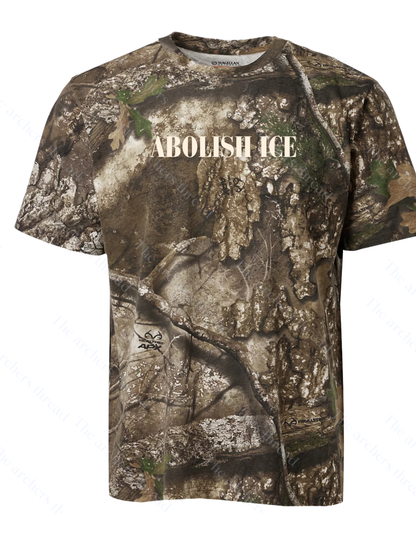 Abolish Ice Camo Top