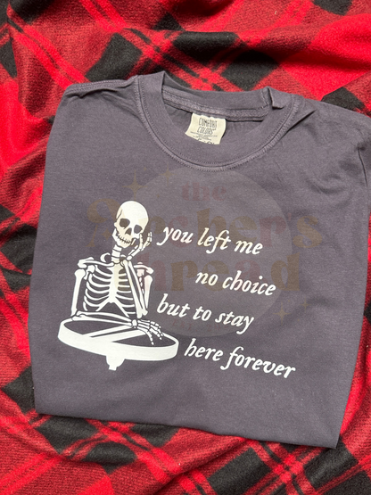 Skeleton Right Where You Left Me Top