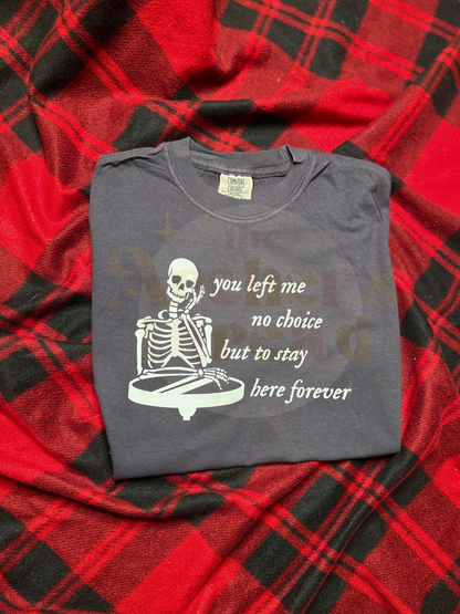 Skeleton Right Where You Left Me Top