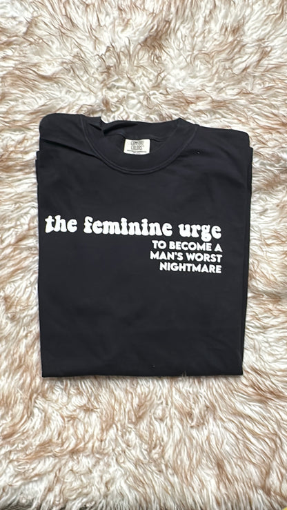 feminine urge top