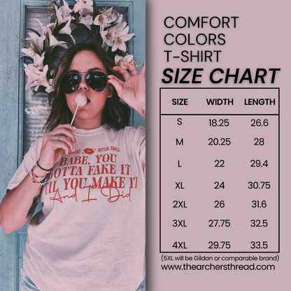 Maroon Lyrics Sweatshirt