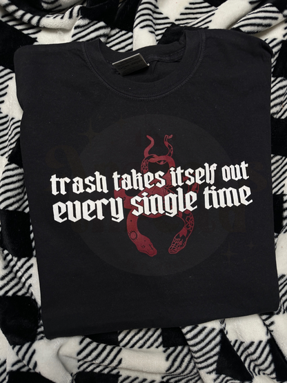 Trash Takes Itself Out Snake Tee