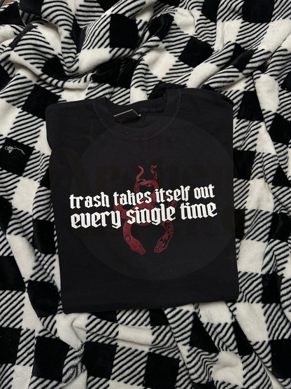 Trash Takes Itself Out Snake Tee