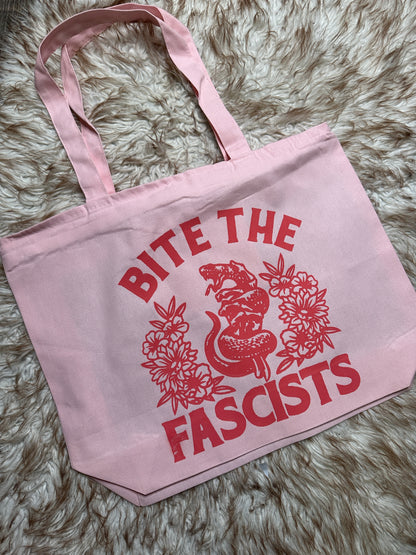 Bite The Fascists Tote