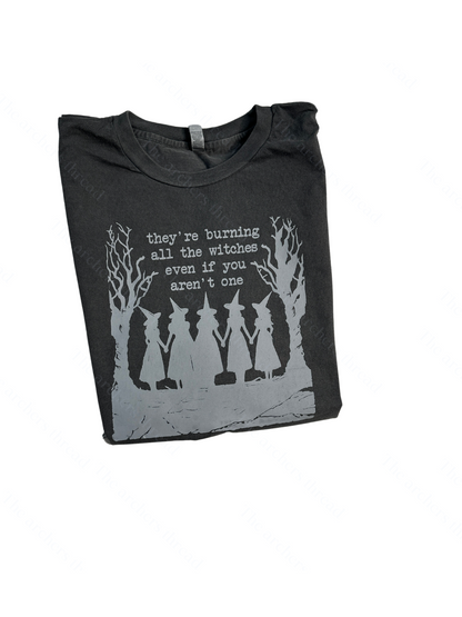 They’re burning all the witches | Witch in the forest