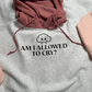 Am I allowed to cry? Color Block Cropped Hoodie