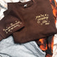 Cowboy Like Me Brown Sweatshirt