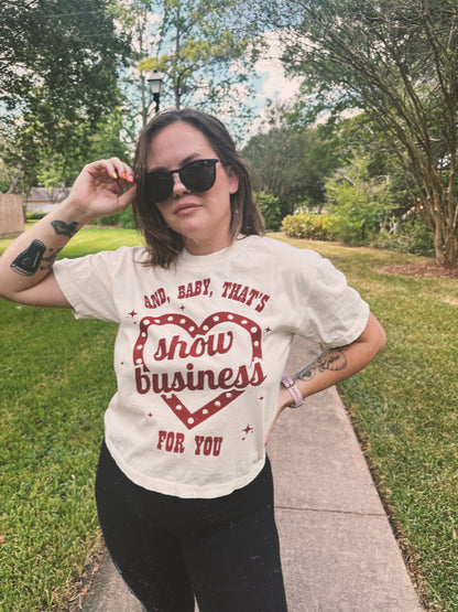 That's show business SHOWGIRL top