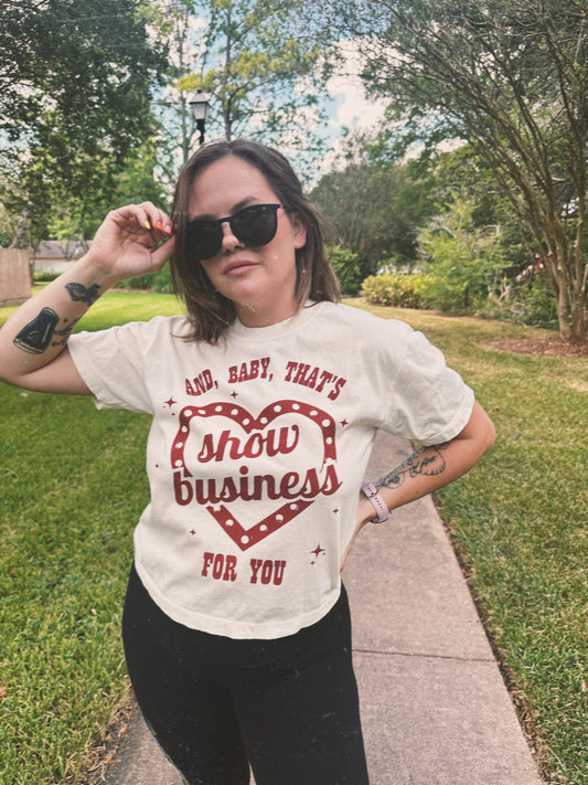 That's show business SHOWGIRL top