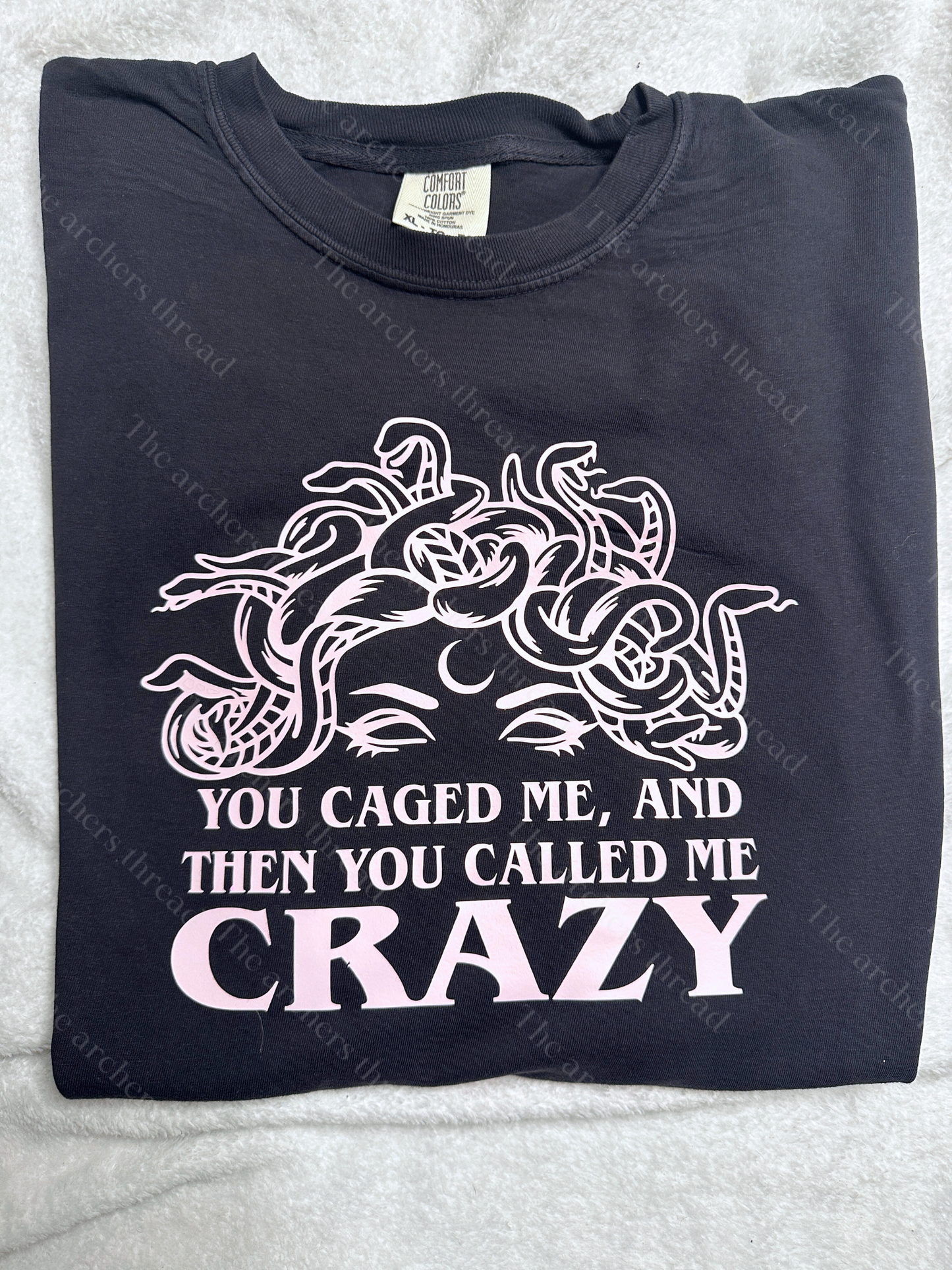 You Caged Me Medusa Top