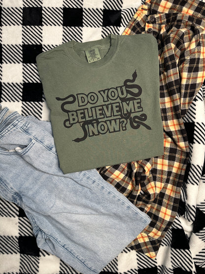 Do you believe me now? Cassandra