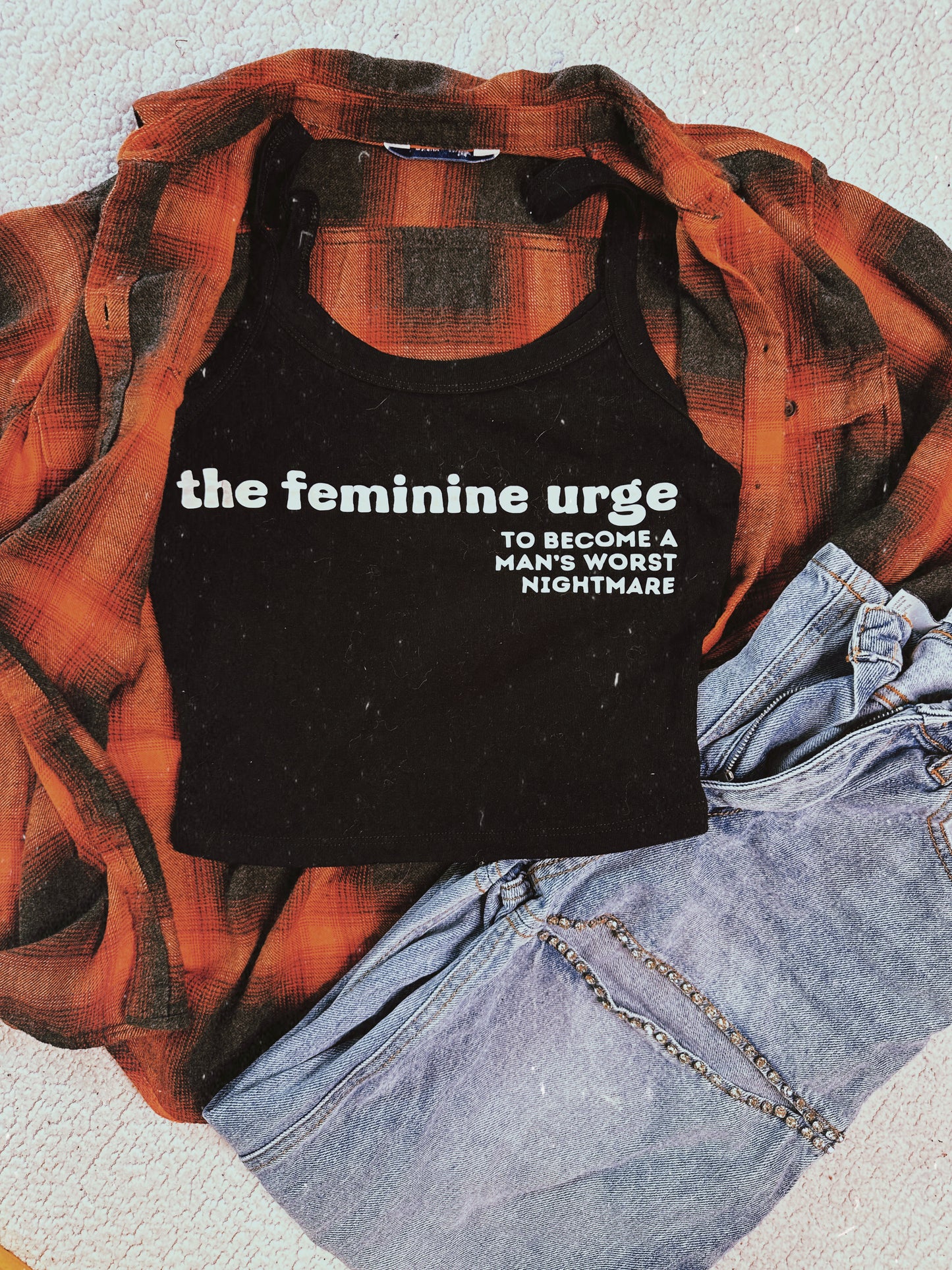 feminine urge top