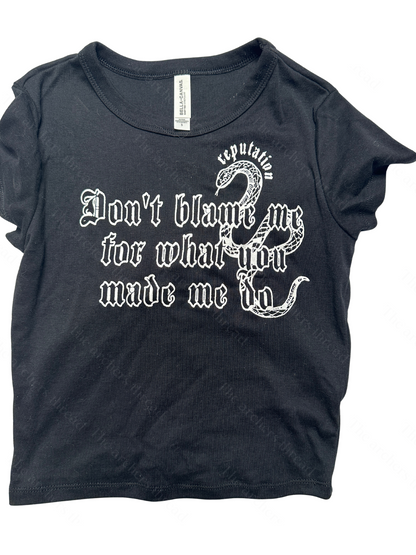 Don’t blame me x LWYMMD