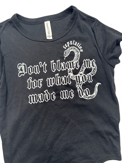 Don’t blame me x LWYMMD