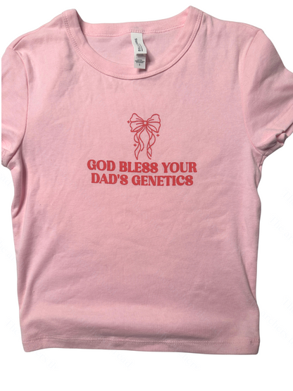 Bless your dads genetics | Juno Top