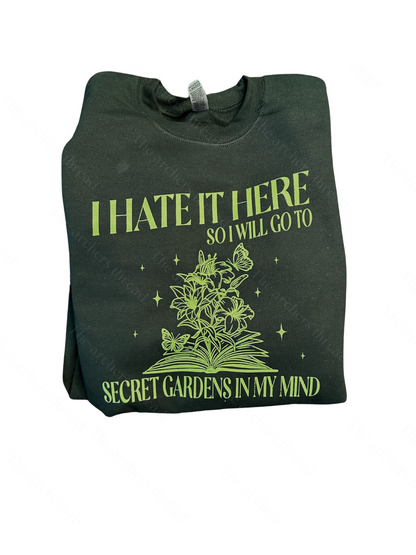 I hate it here bookish merch