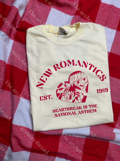 New Romantics heart top