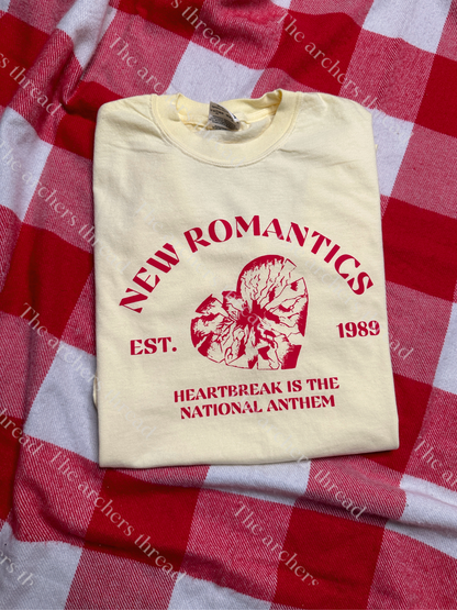 New Romantics heart top