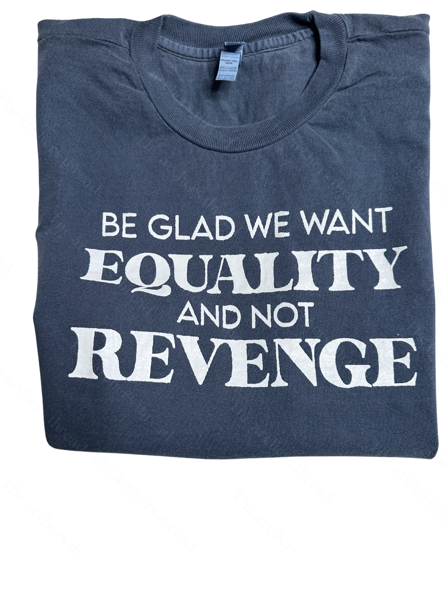 Be glad we want equality top