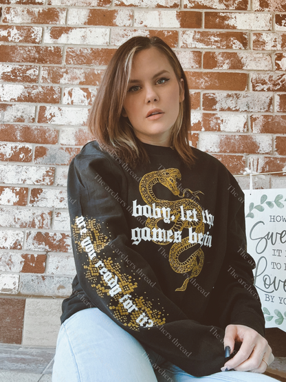 Baby, let the games begin