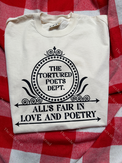 All’s fair in love & poetry