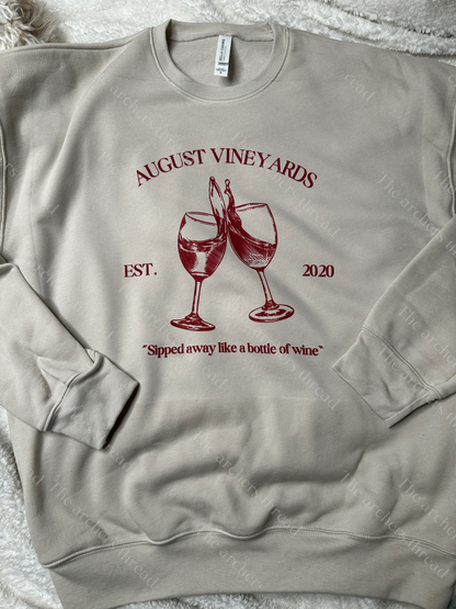August Vineyard Top