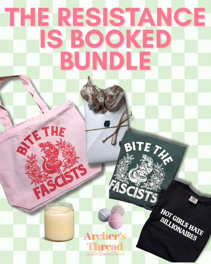 The Resistance Is Booked Bundle T-Shirt
