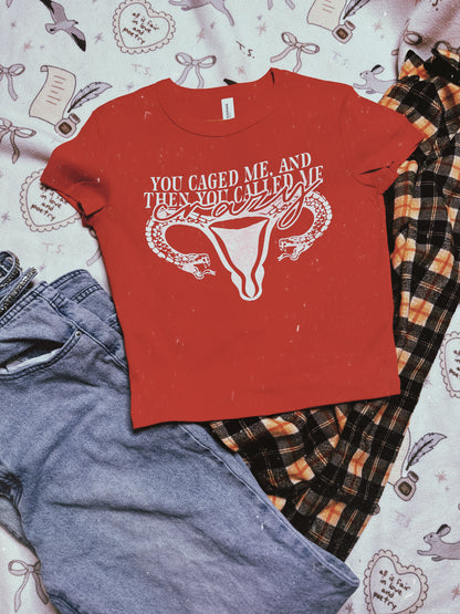 You Caged Me | Who’s afraid of little old me Front and Back