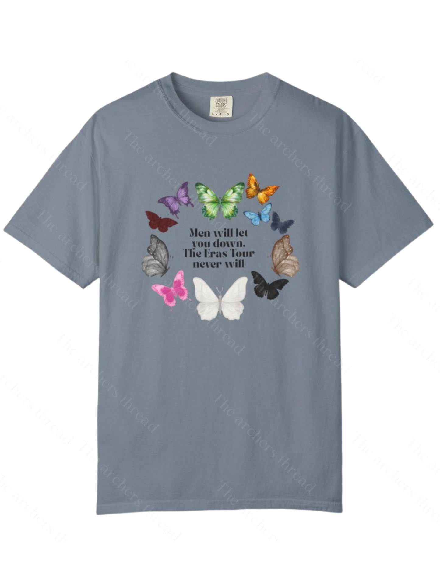 Men will let you down the Eras Tour never will butterfly top