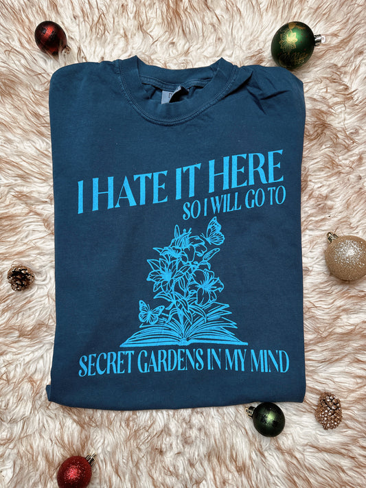 I hate it here bookish merch