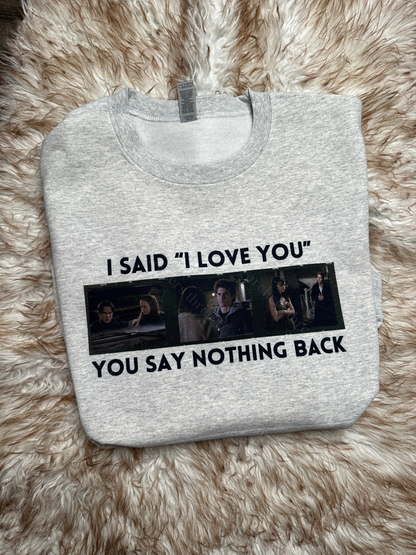 Rory Gilmore You Say Nothing Back | Say Don’t Go