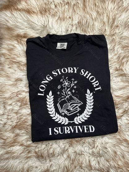 Long Story Short Black Top