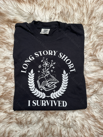 Long Story Short Black Top